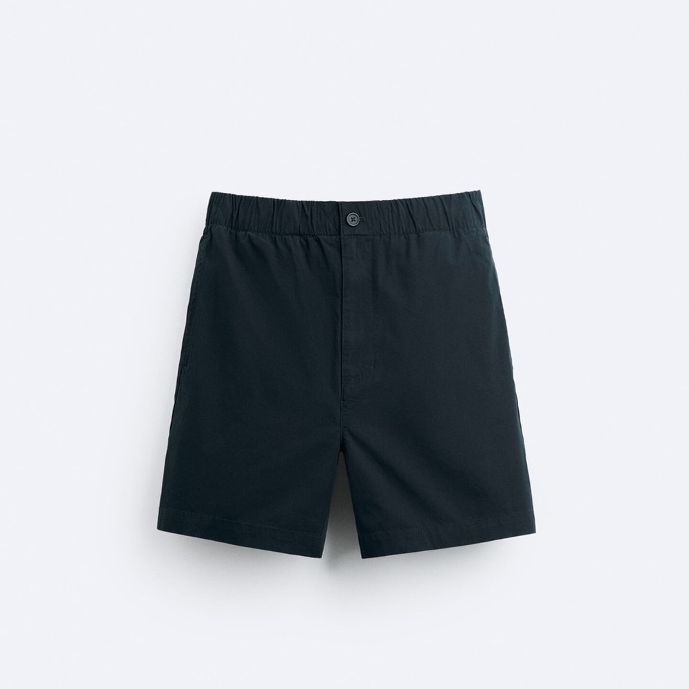 Zara Jogger Waist Shorts NWT
